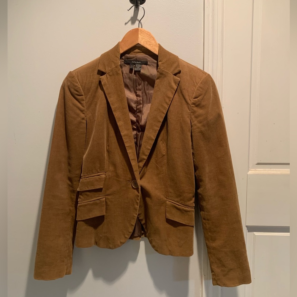 Zara Corduroy Blazer
